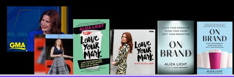 ALIZA LICHT's banner