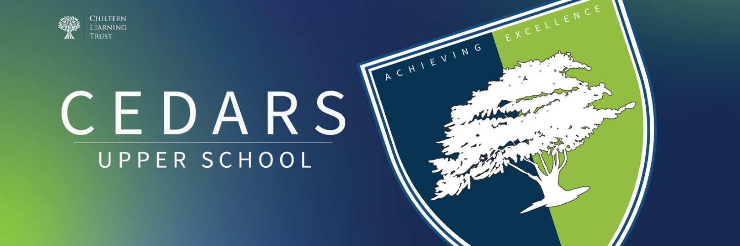 Cedars Upper School's banner