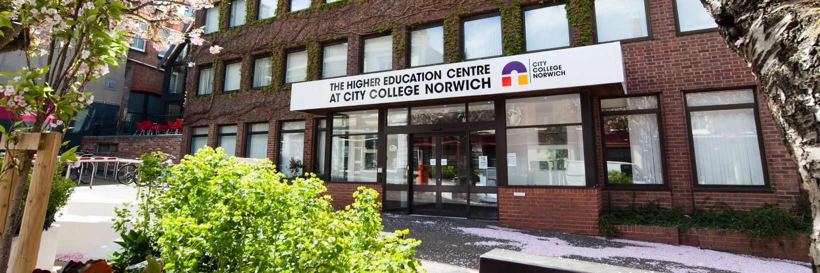 City College Norwich Degrees & Higher Education banner