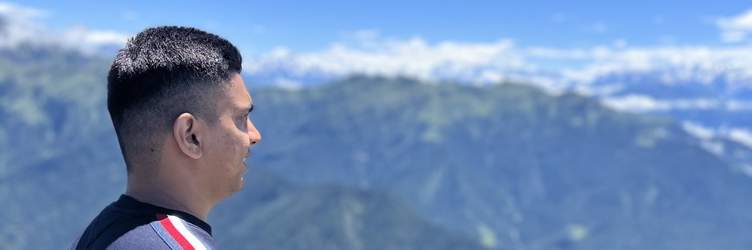 adhwaryuharsh's profile banner image