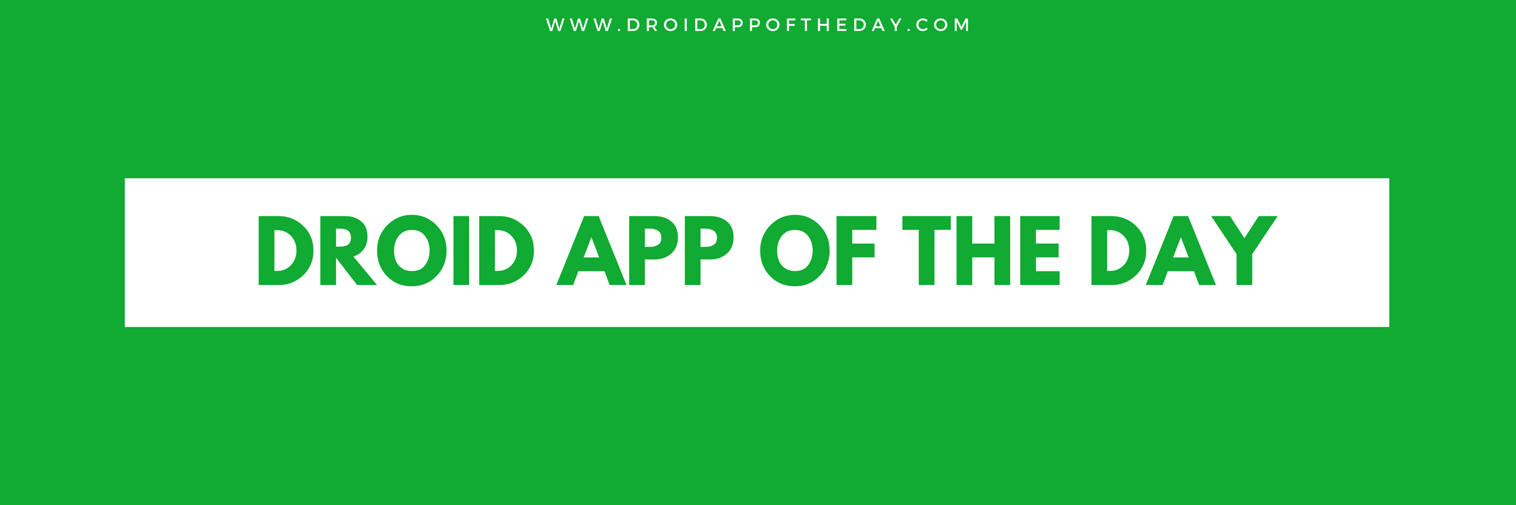DroidAppOfDay's profile banner image