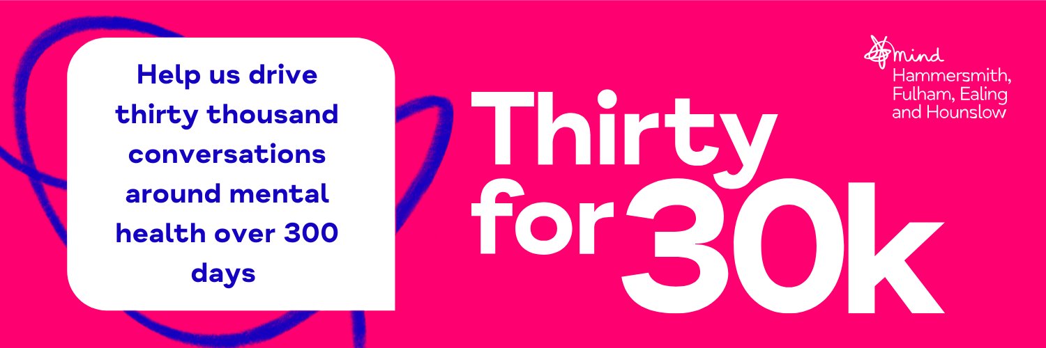 Hammersmith, Fulham, Ealing and Hounslow Mind banner