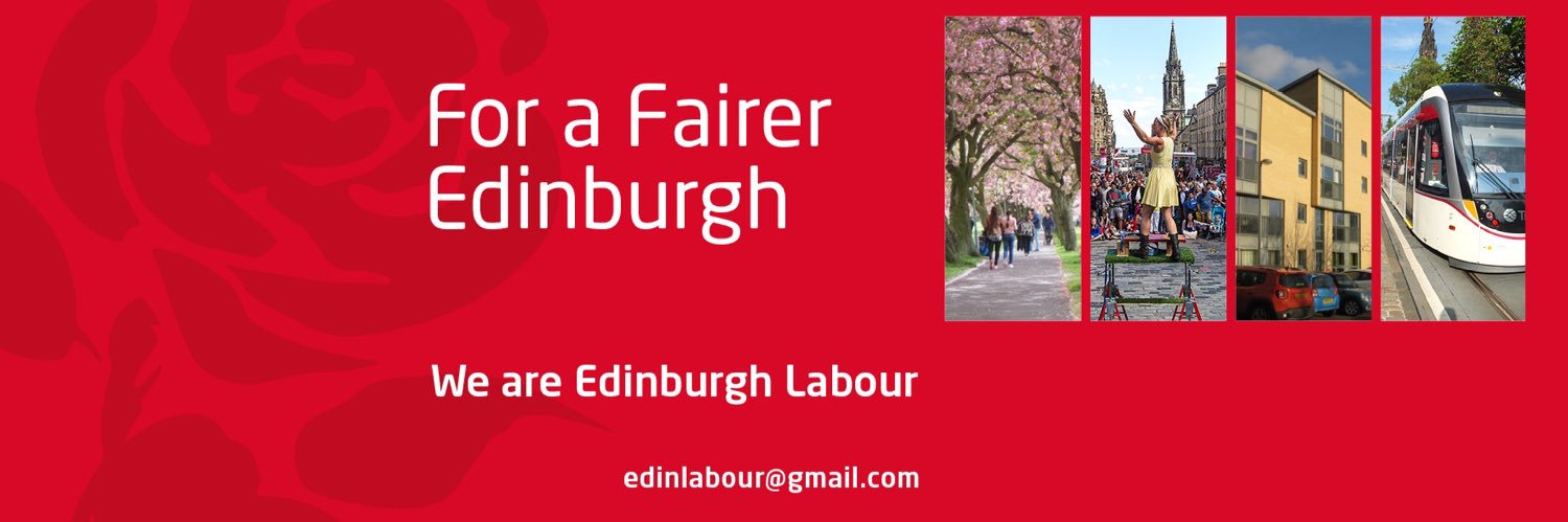 Edinburgh Labour's banner