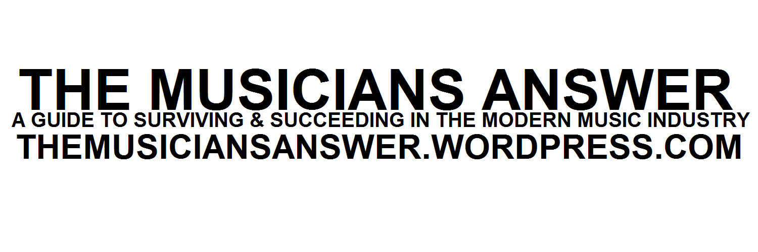 The Musicians Answer banner