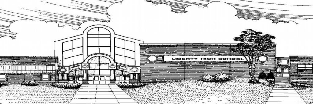 Liberty High School banner
