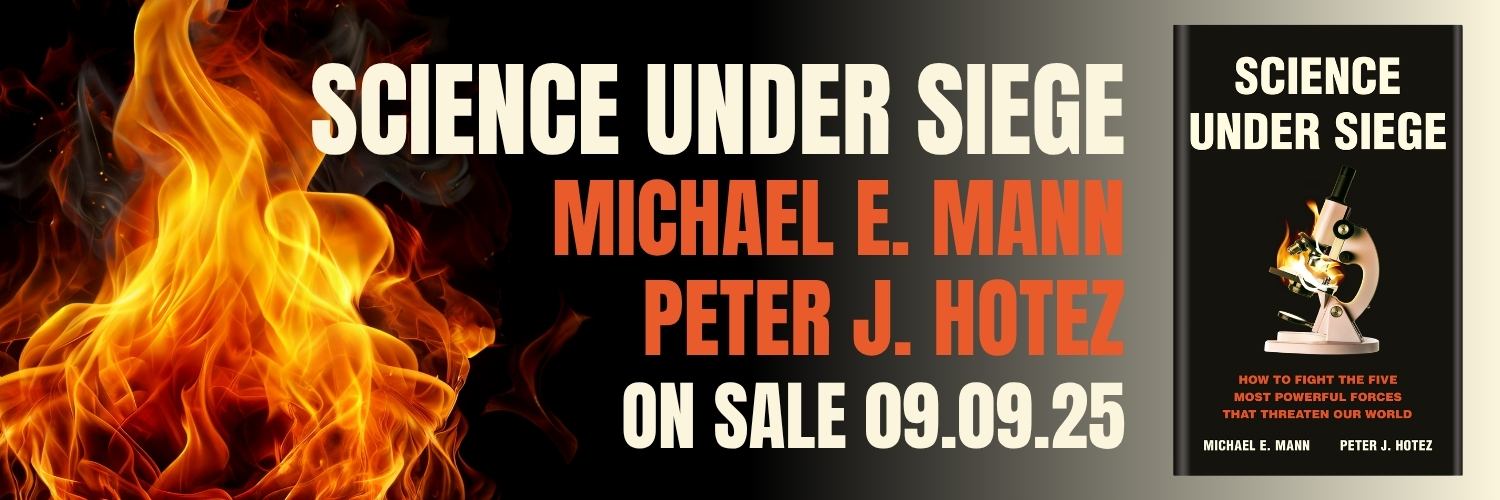 Prof Michael E. Mann's banner
