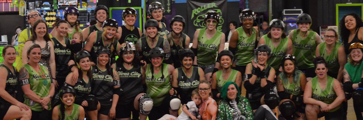 River City Roller Derby banner