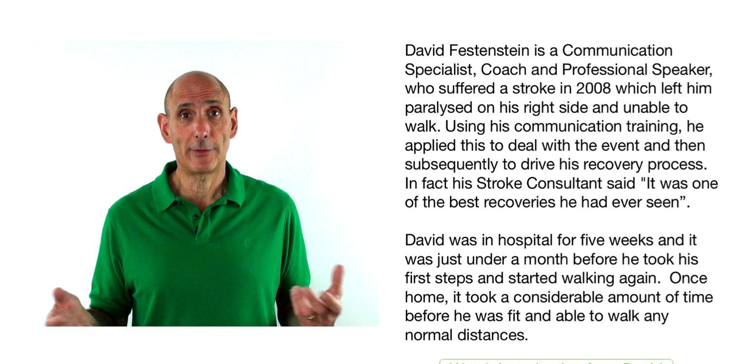 David Festenstein banner