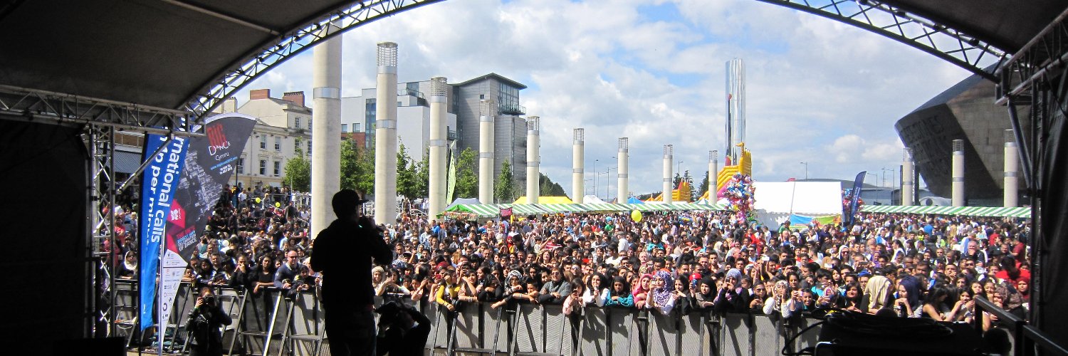 Cardiff Mela banner