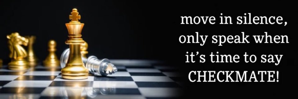 Checkmate ♟ banner