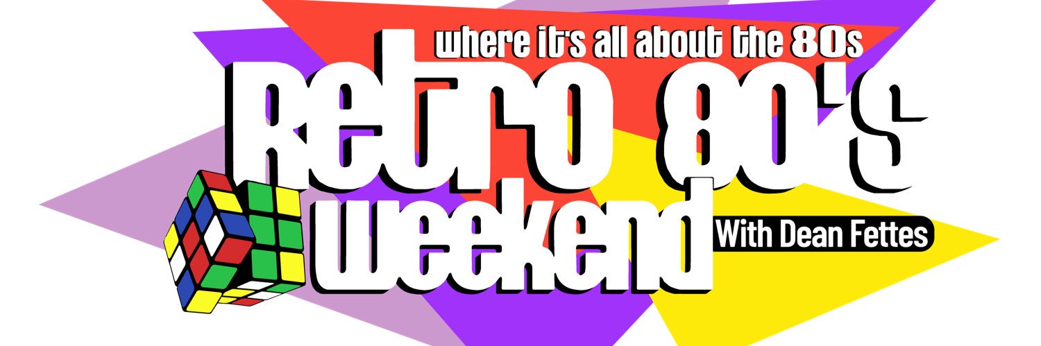 Retro 80's Weekend banner