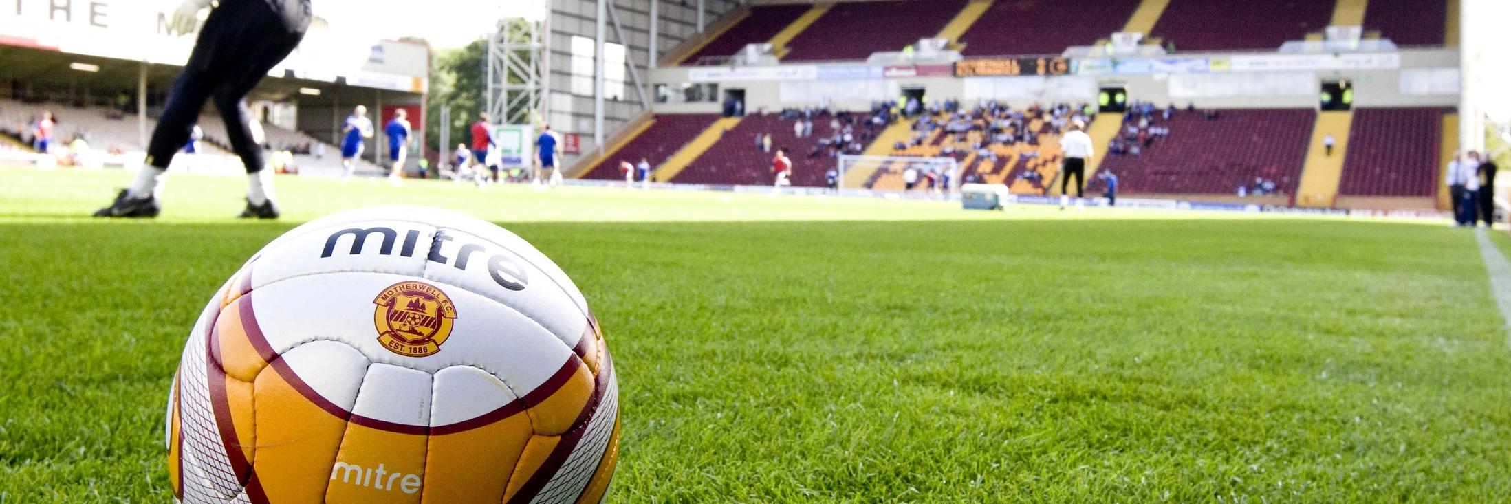 Motherwell FC Fans banner