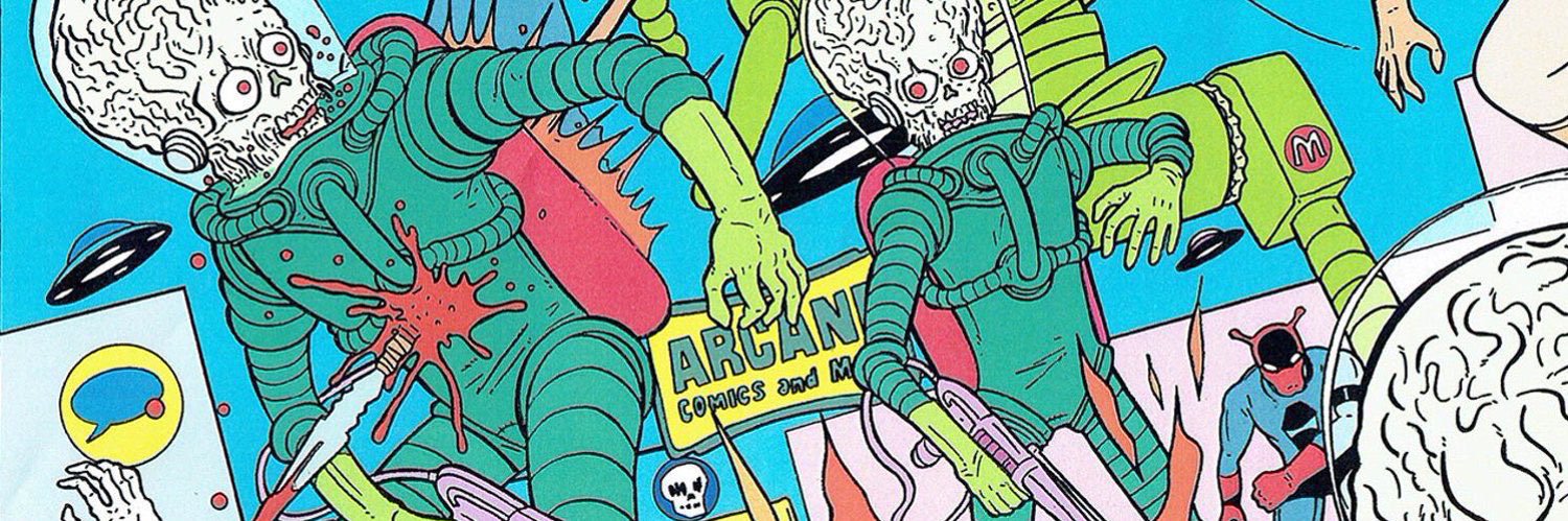 Arcane Comics & More banner