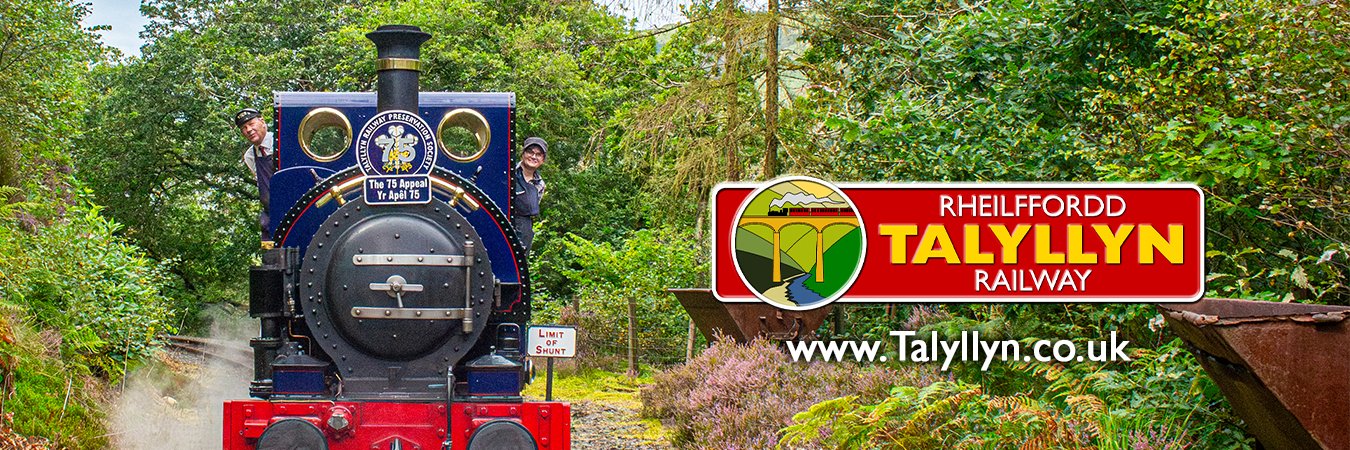 Talyllyn Railway's banner