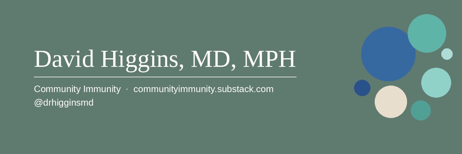 David Higgins MD MPH banner