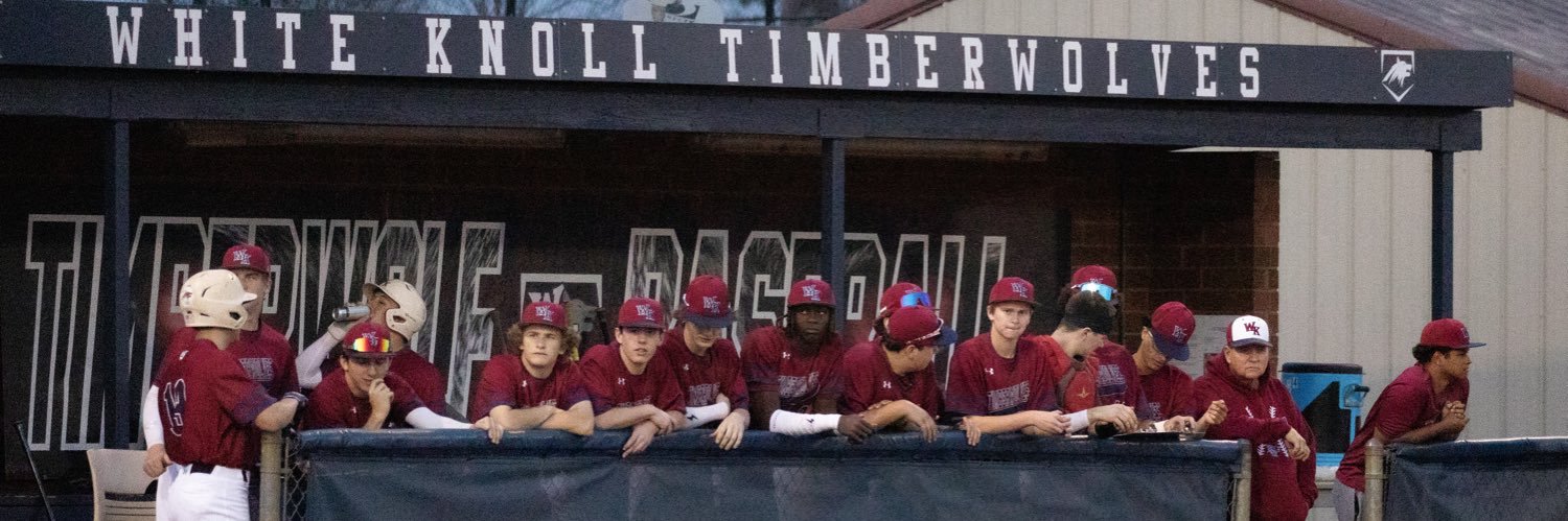White Knoll Baseball banner