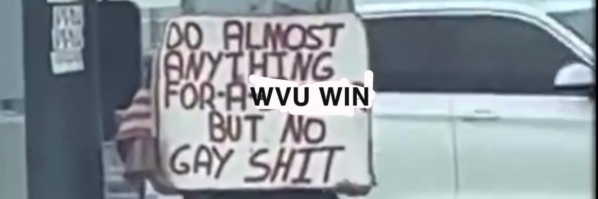 Blue and Gold Nation's banner