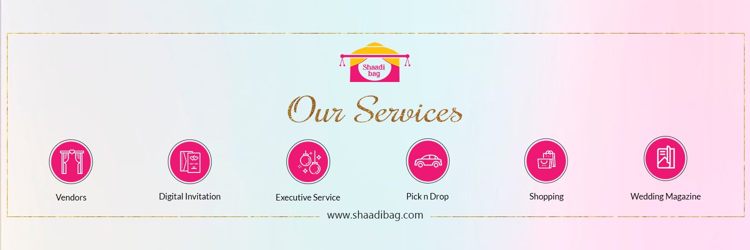 ShaadiBag's profile banner image