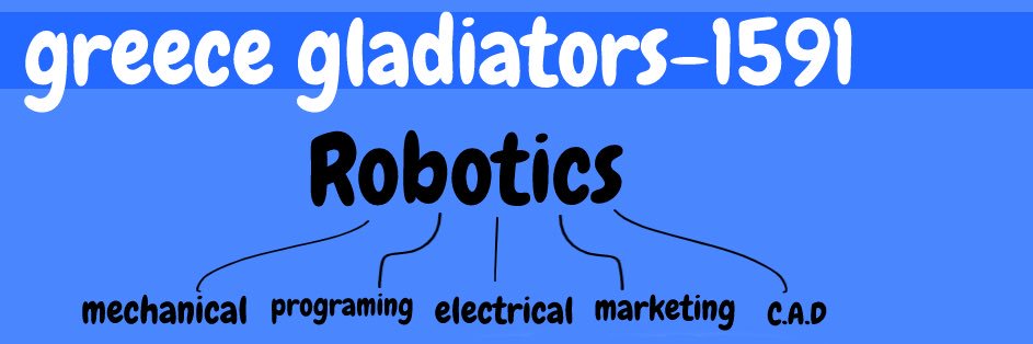Greece Gladiator Robotics - Team 1591 banner