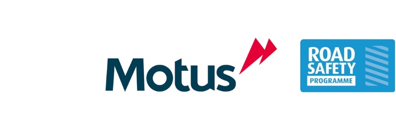 Road Safety Powered by MOTUS banner