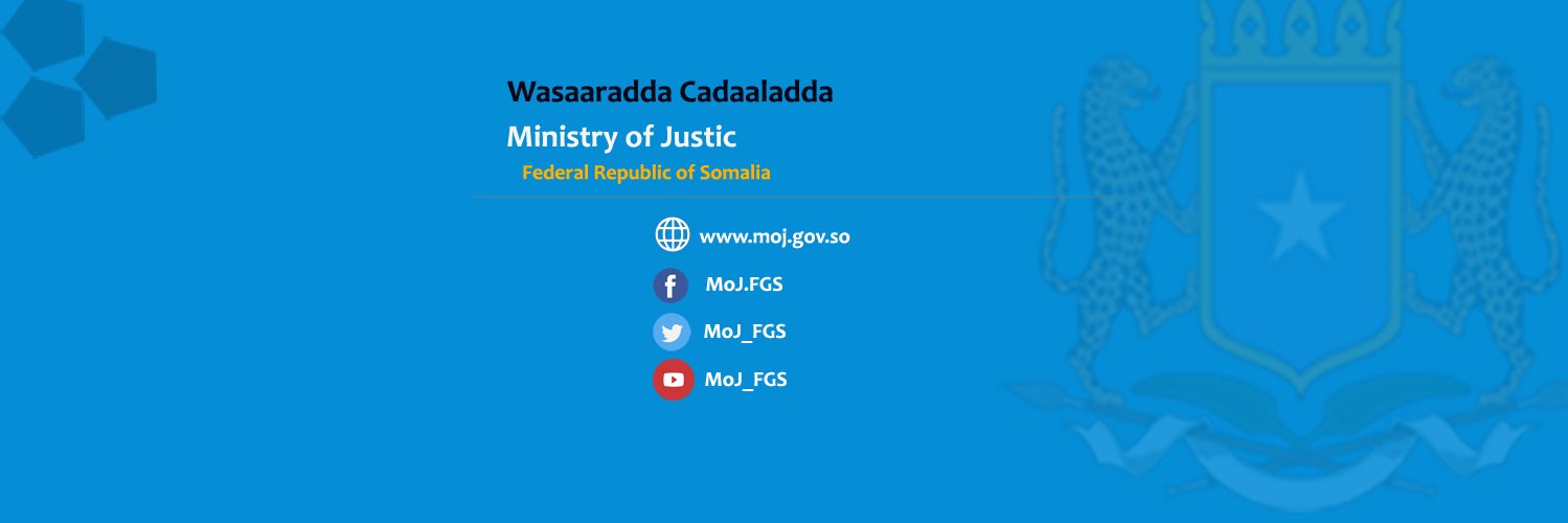 Ministry of Justice banner