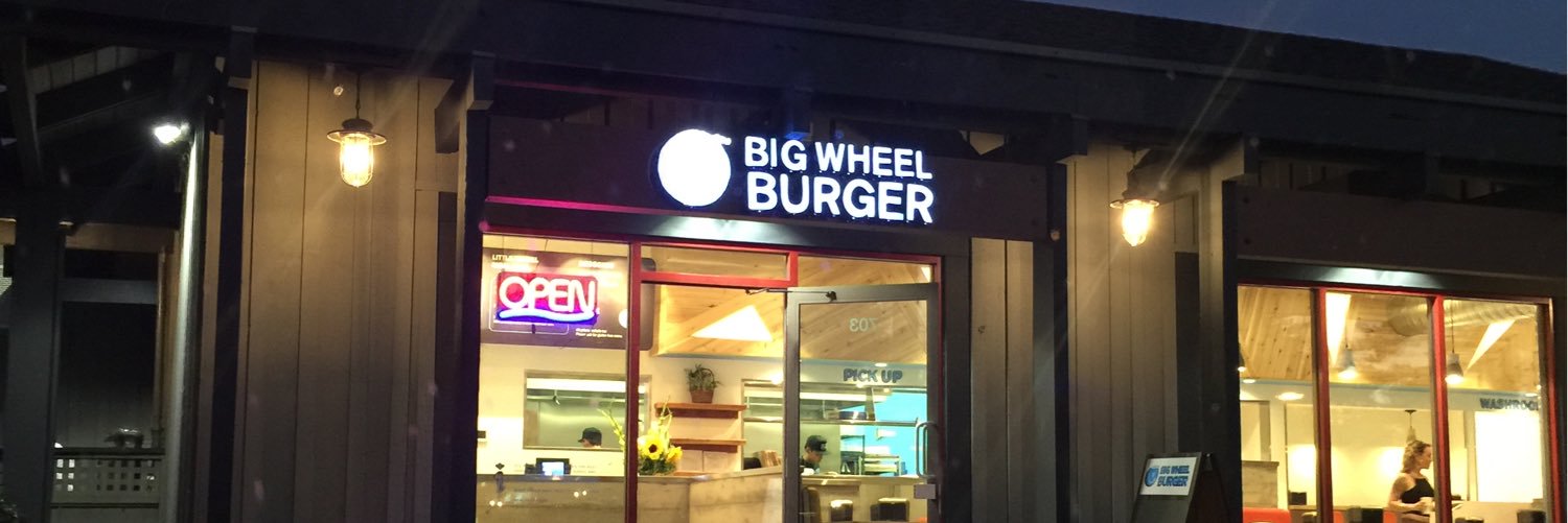 Big Wheel Burger banner