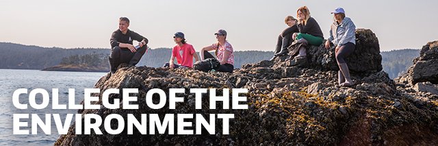 UW College of the Environment banner