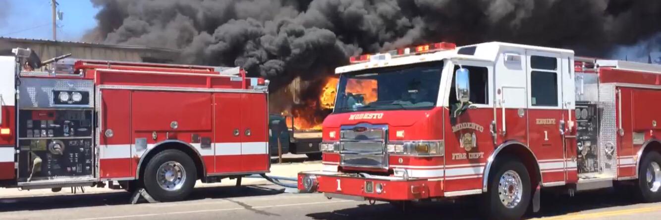 Modesto Fire banner
