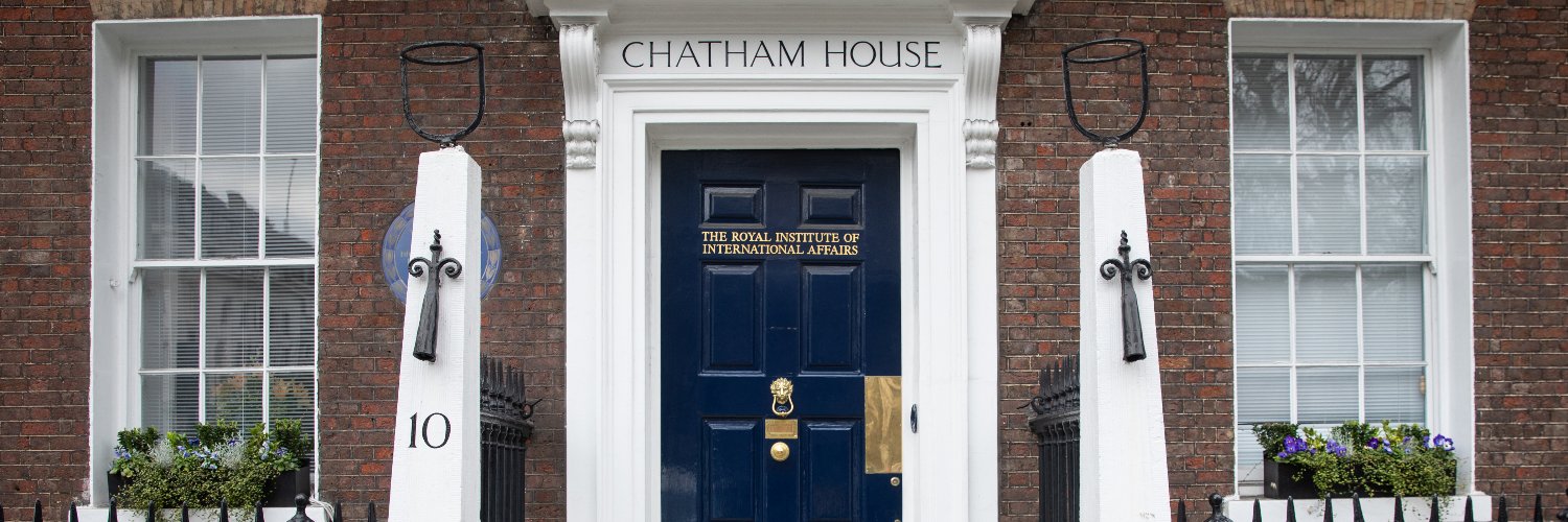 Chatham House's banner