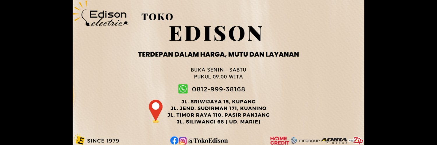 TokoEdison's profile banner image