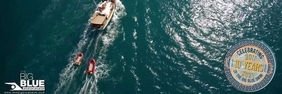 The Big Blue Swim banner