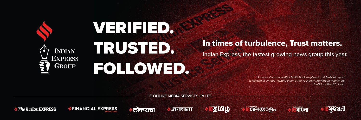 The Indian Express's banner