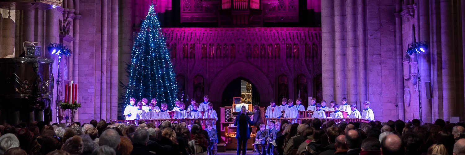 Macmillan Ripon Carol Concert banner
