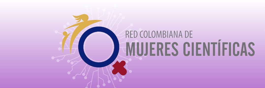 Red Colombiana de Mujeres Científicas banner