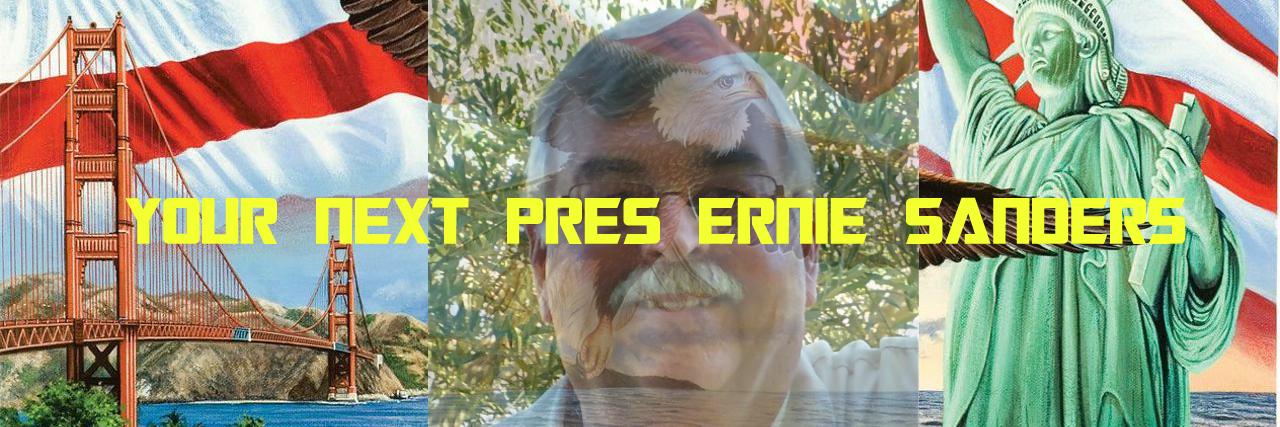 Ernie Sanders 2020 🍞📈 banner