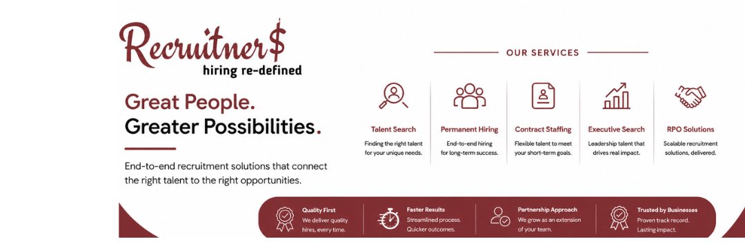 recruitners's profile banner image