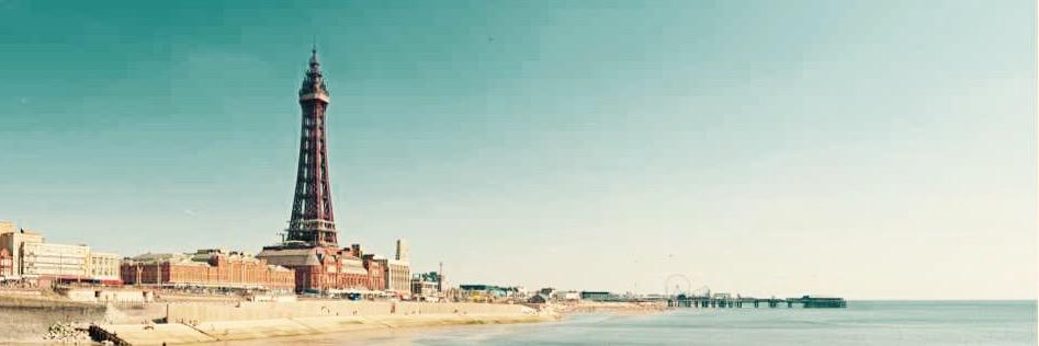 Blackpool tower banner