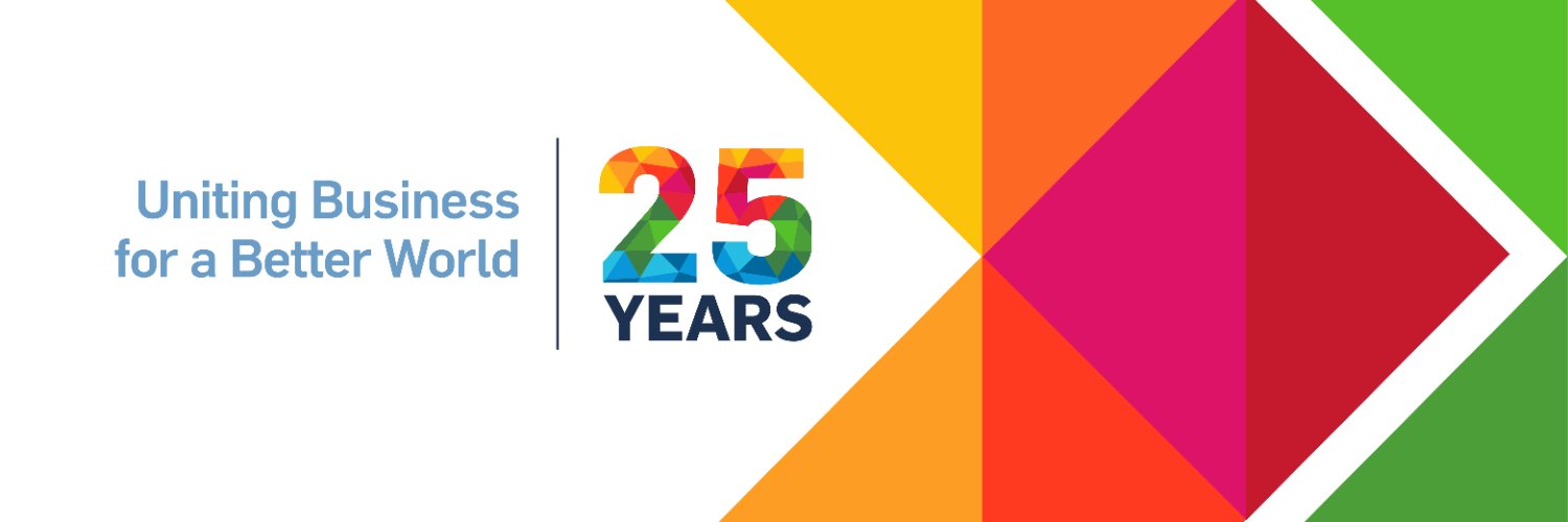 UN Global Compact's banner