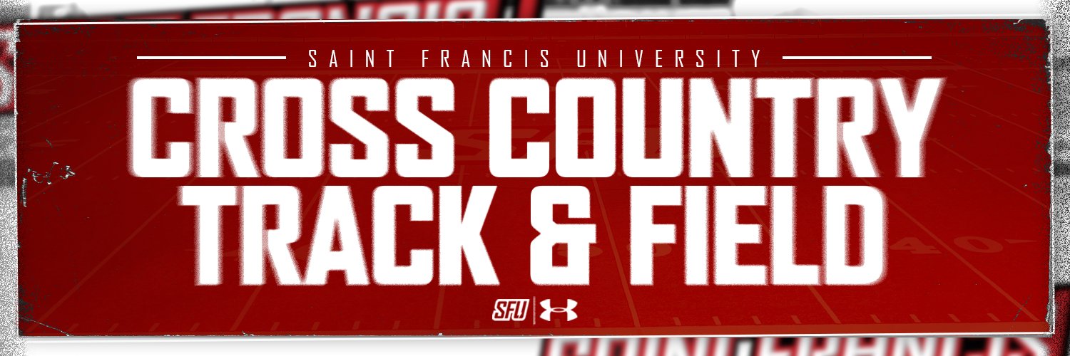 Saint Francis U Cross Country and Track & Field banner