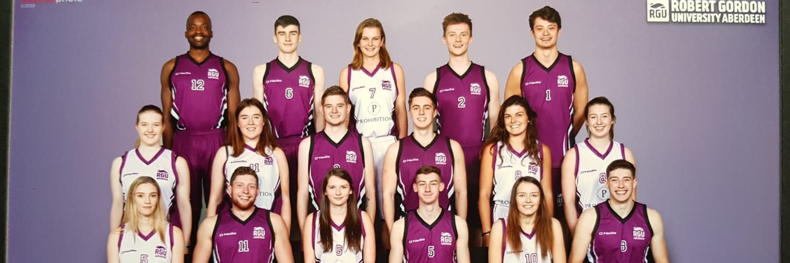 RGU Basketball banner