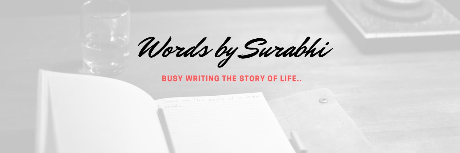 wordsbysurabhi's profile banner image
