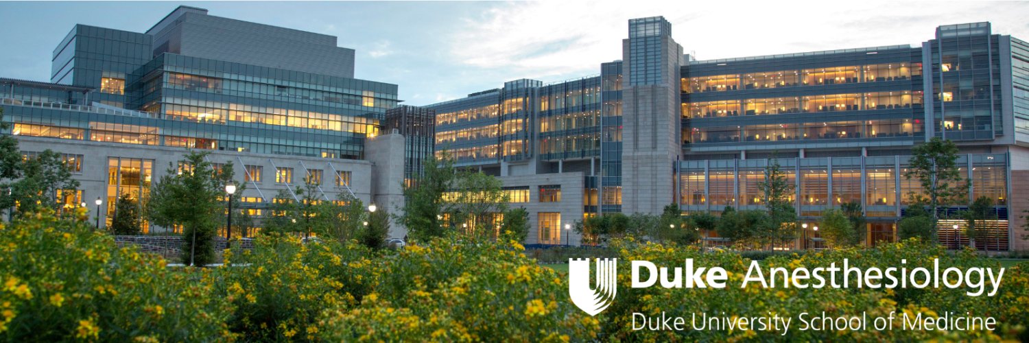 Duke Anesthesiology banner