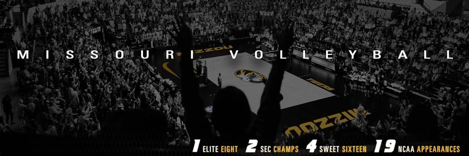Mizzou Volleyball's banner
