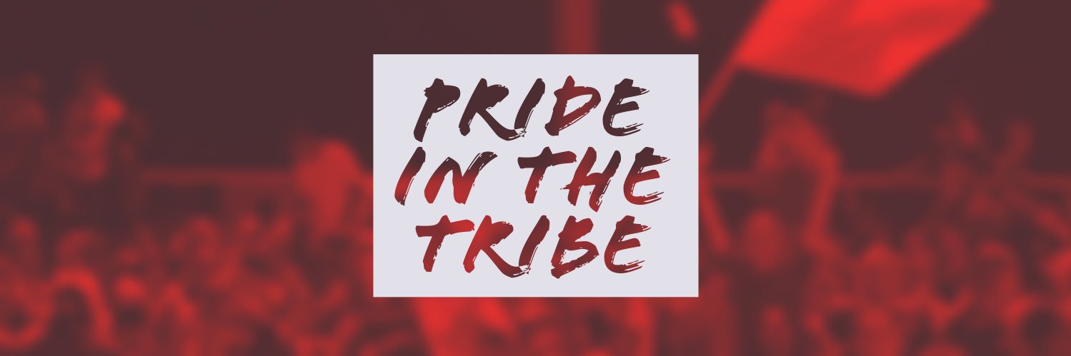 PRIDE IN THE TRIBE banner