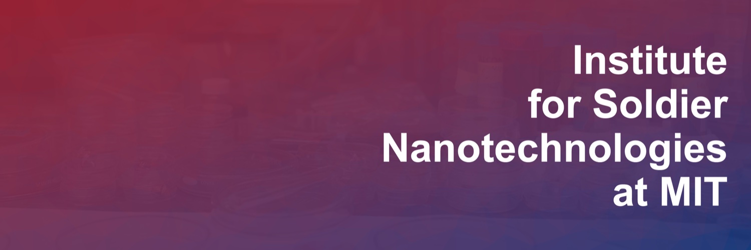 MIT Institute for Soldier Nanotechnologies banner