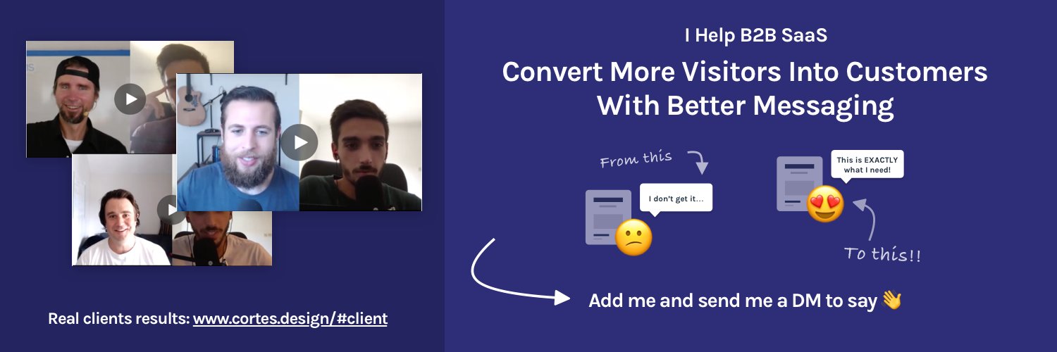 Pedro Cortés banner