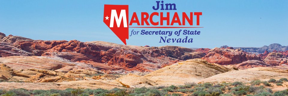 Jim Marchant for Secretary of State of Nevada banner