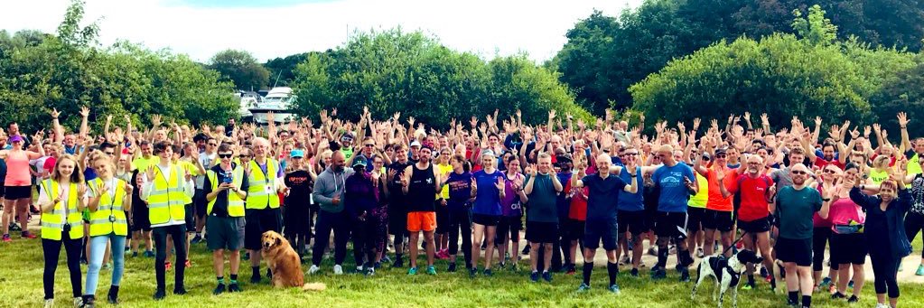 Colwick parkrun banner