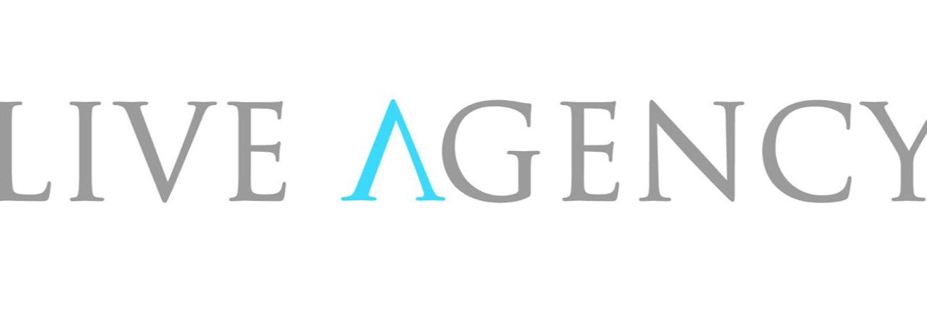 The Live Agency banner