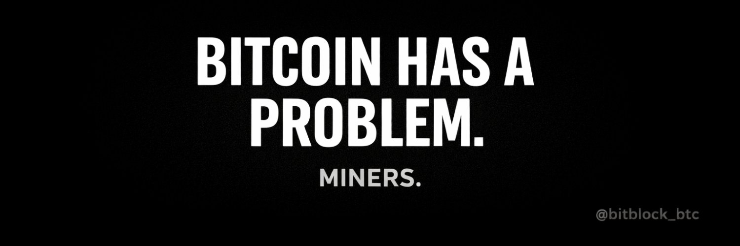 BitBlock ⛏ | Miner Incentives banner